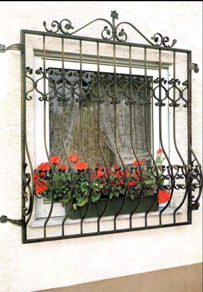 Wrought Iron Belly Bar Grills