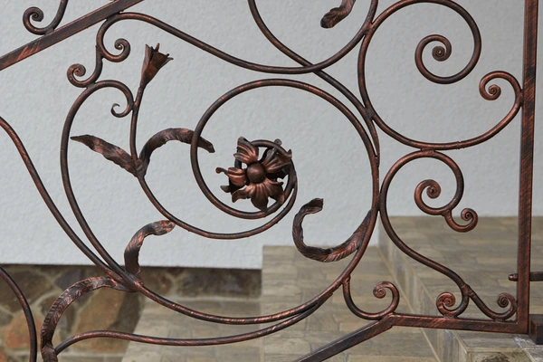 Wrought Iron Stair Railing Designs