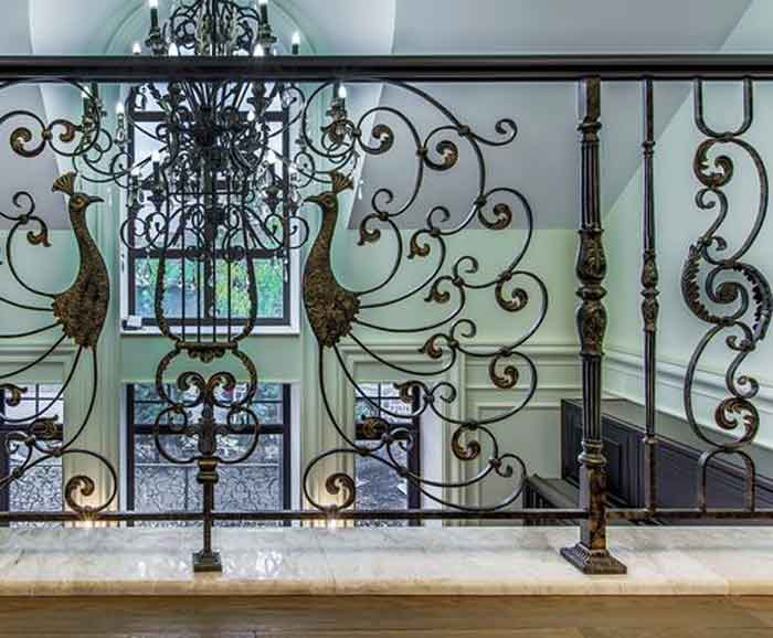 Wrought Iron Stair Railing Designs
